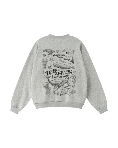 Fear Not, He Is With You Crewneck