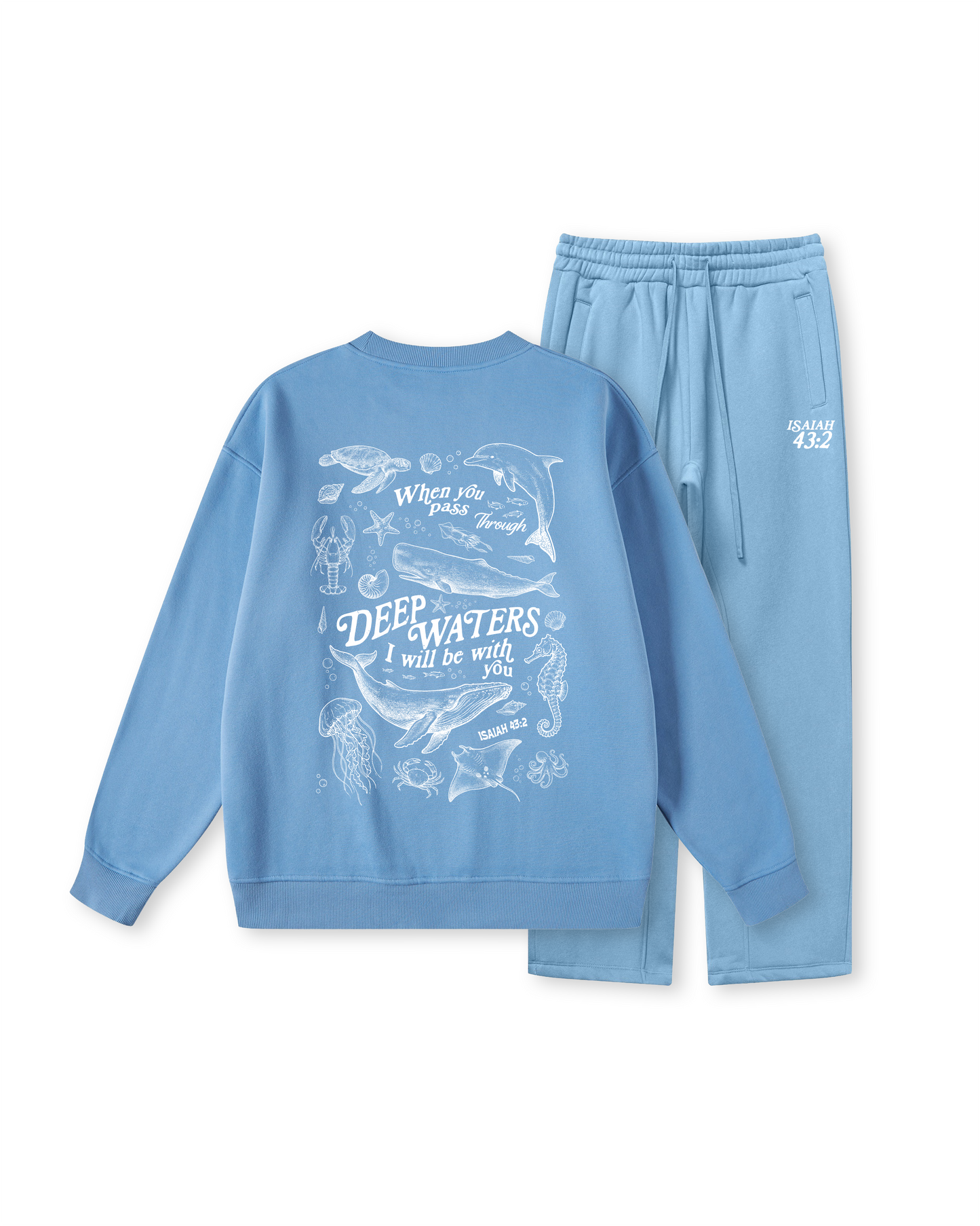 Fear Not, He Is With You Crewneck