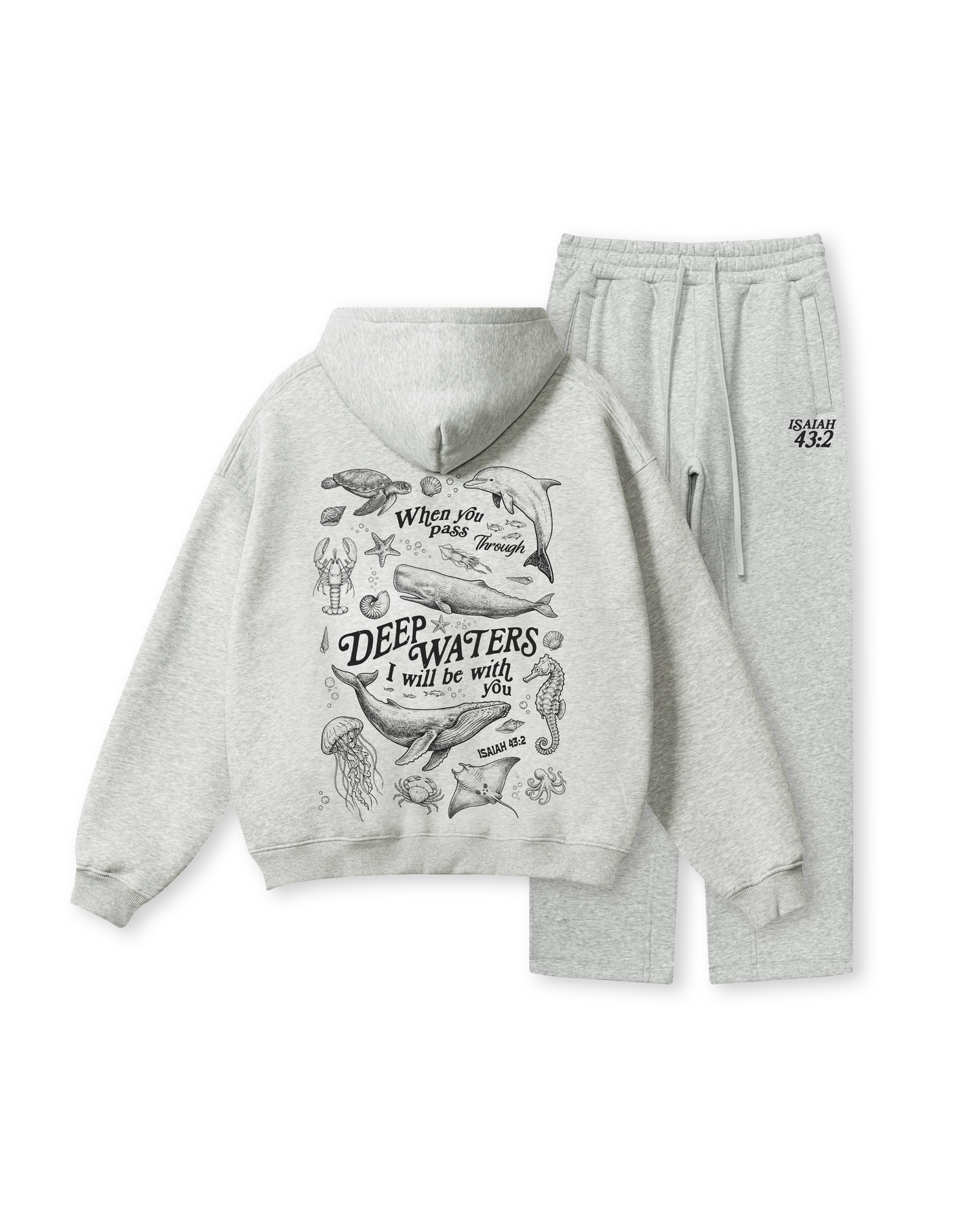 Fear Not, He Is With You Hoodie