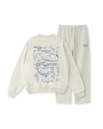 Fear Not, He Is With You Crewneck