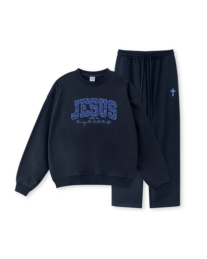 Jesus John 14:6 Crewneck