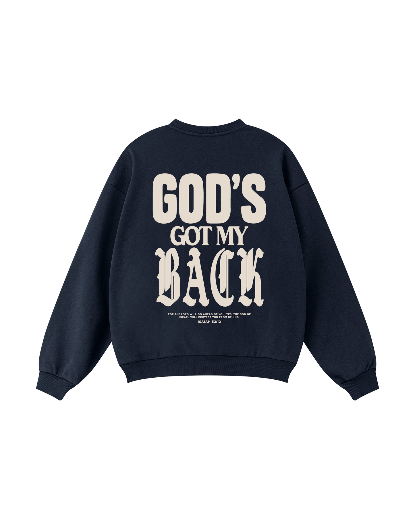 God’s Got My Back Crewneck