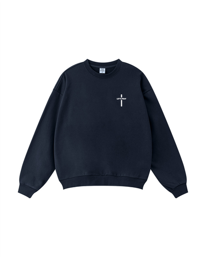 Need Prayer? Tap My Shoulder Crewneck