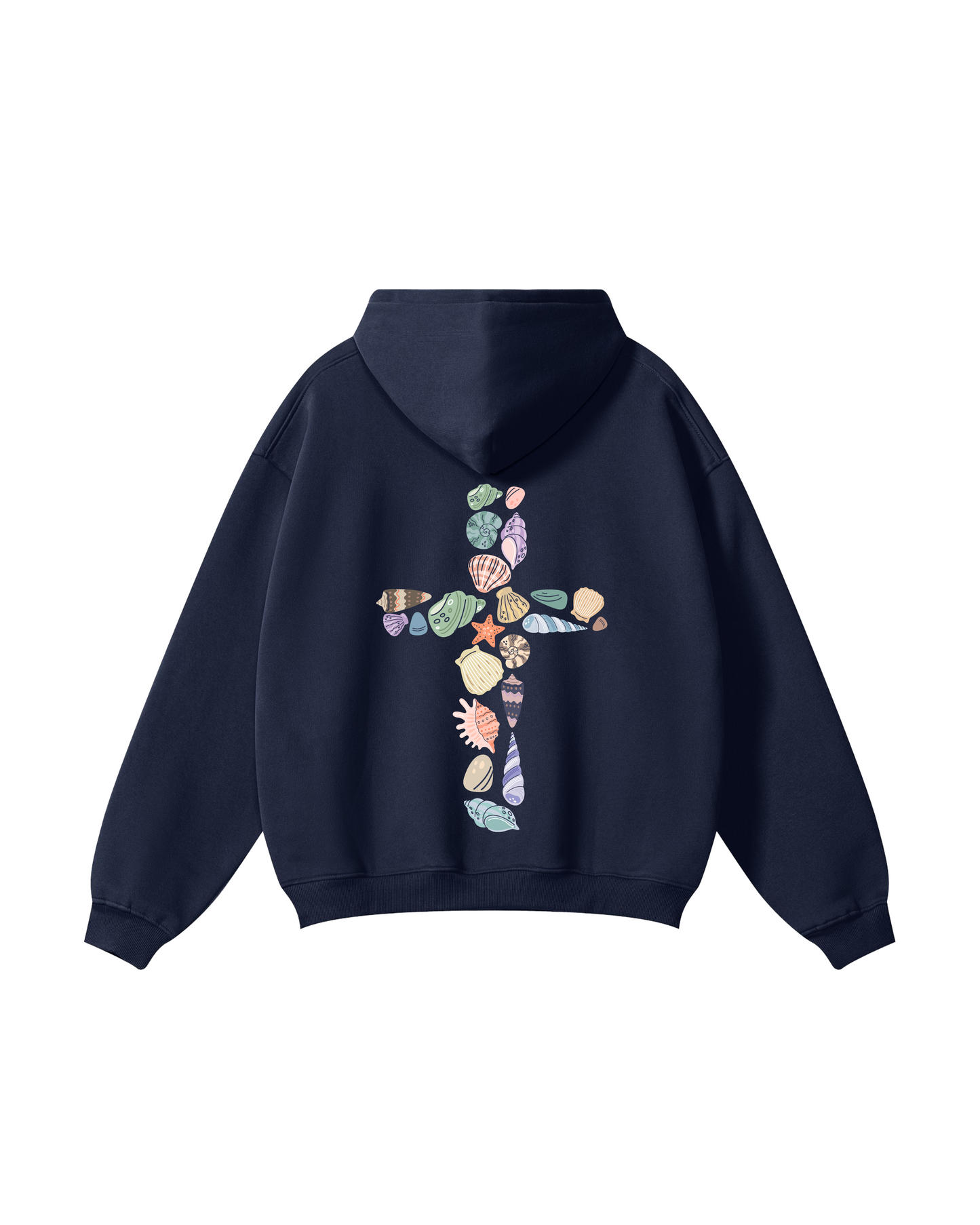 Seashell Cross Hoodie