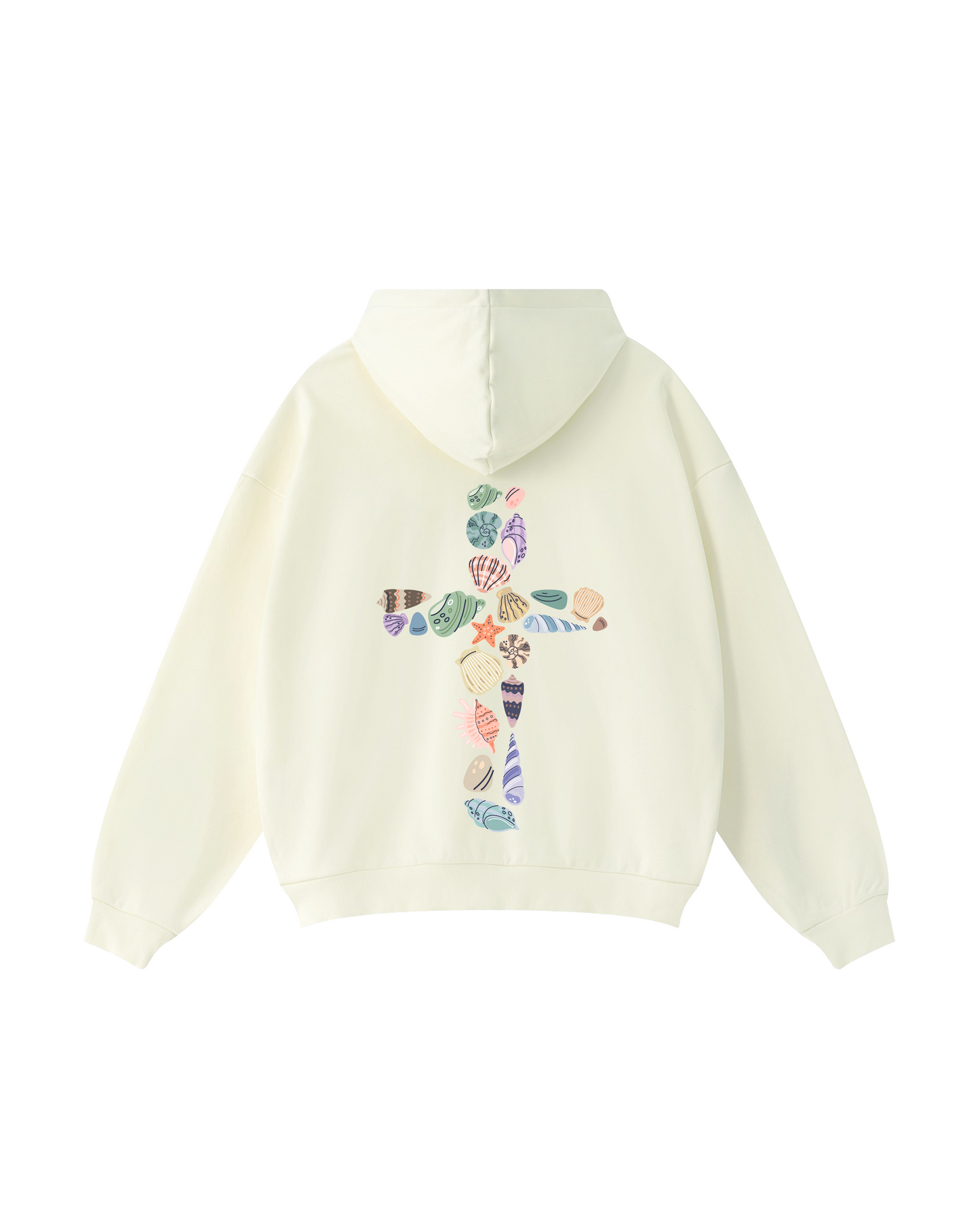 Seashell Cross Hoodie