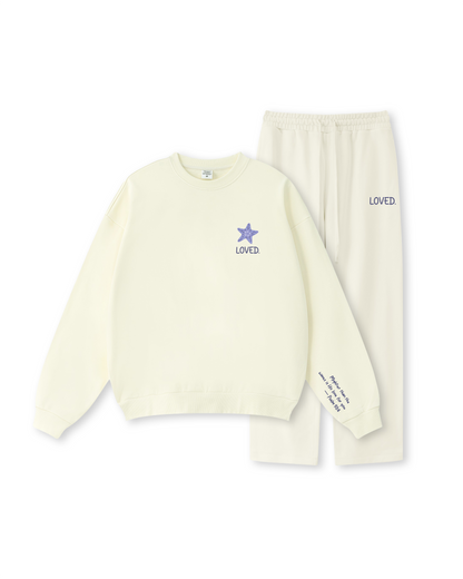 Seashell Cross Crewneck