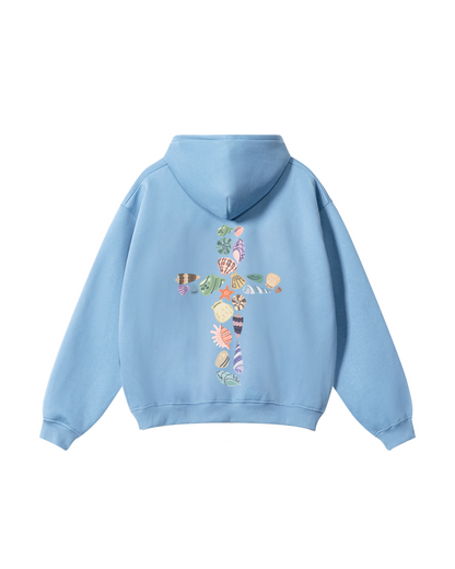 Seashell Cross Hoodie