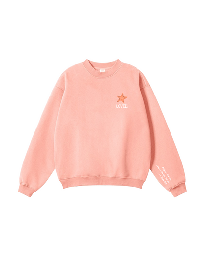 Seashell Cross Crewneck