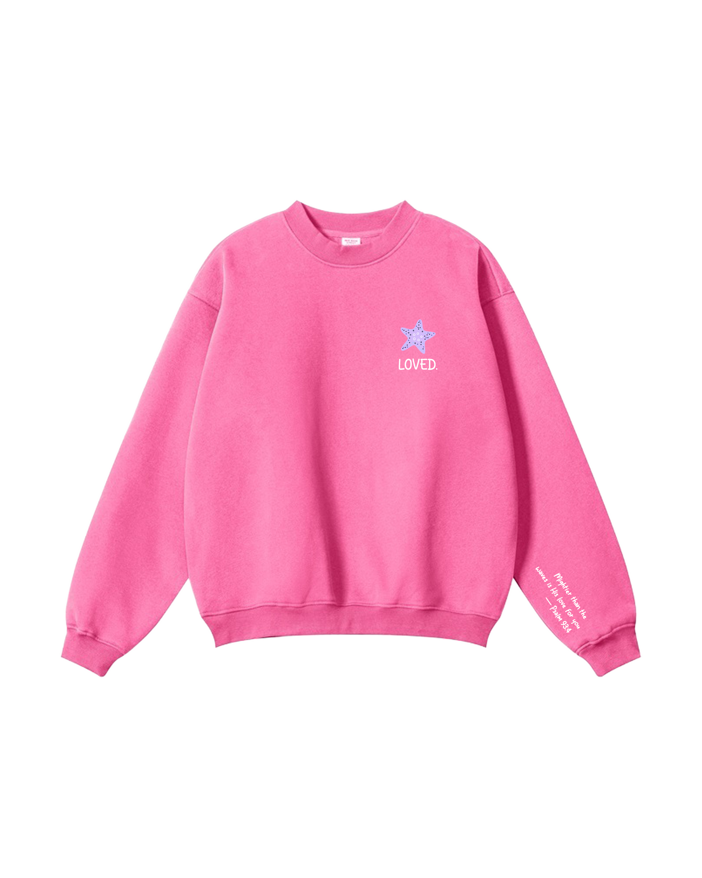 Seashell Cross Crewneck