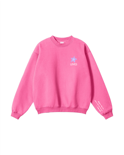 Seashell Cross Crewneck