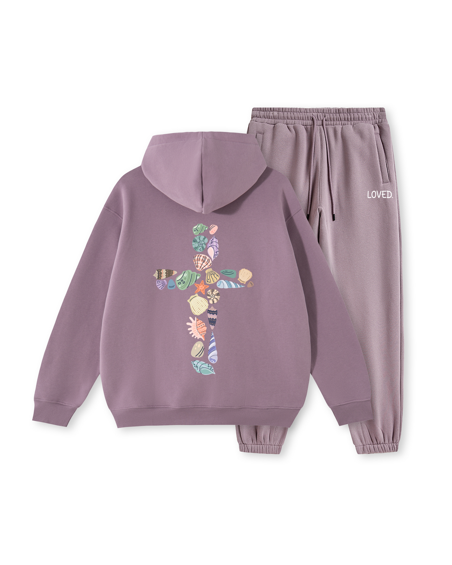 Seashell Cross Hoodie