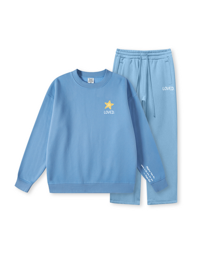 Seashell Cross Crewneck