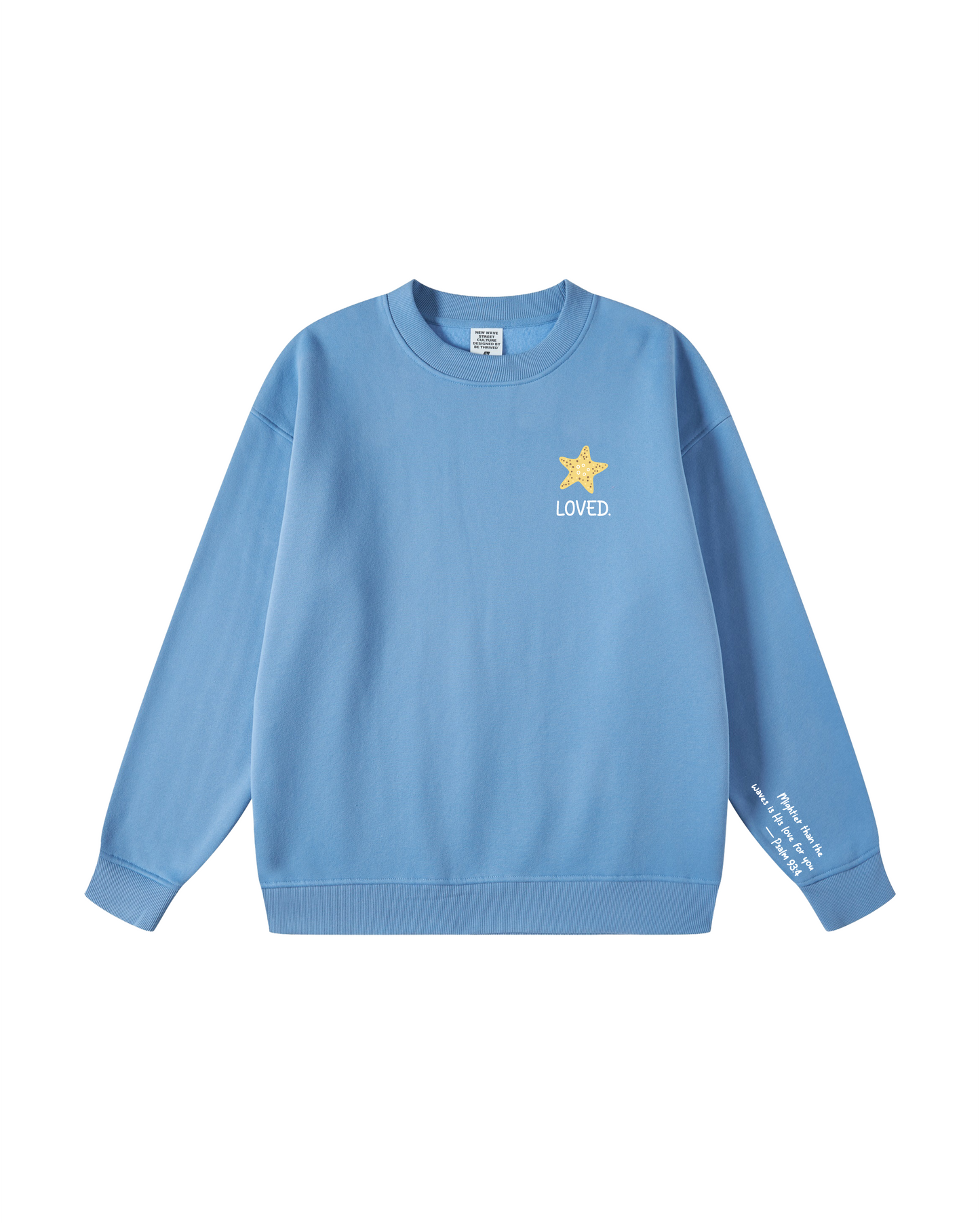 Seashell Cross Crewneck