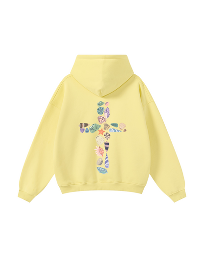 Seashell Cross Hoodie