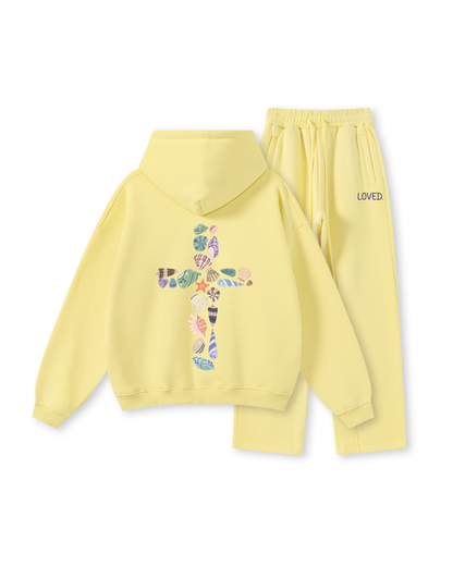Seashell Cross Hoodie