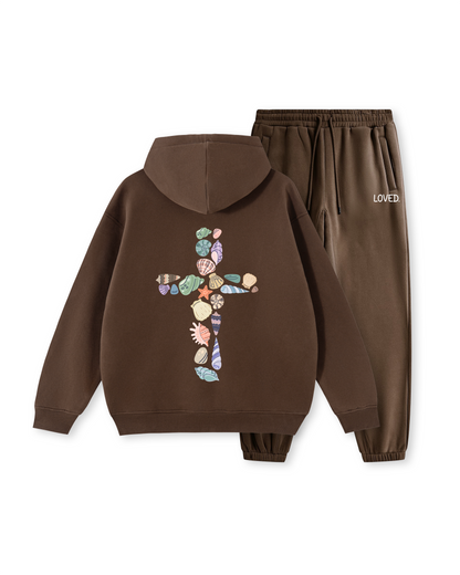 Seashell Cross Hoodie