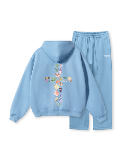 Seashell Cross Hoodie