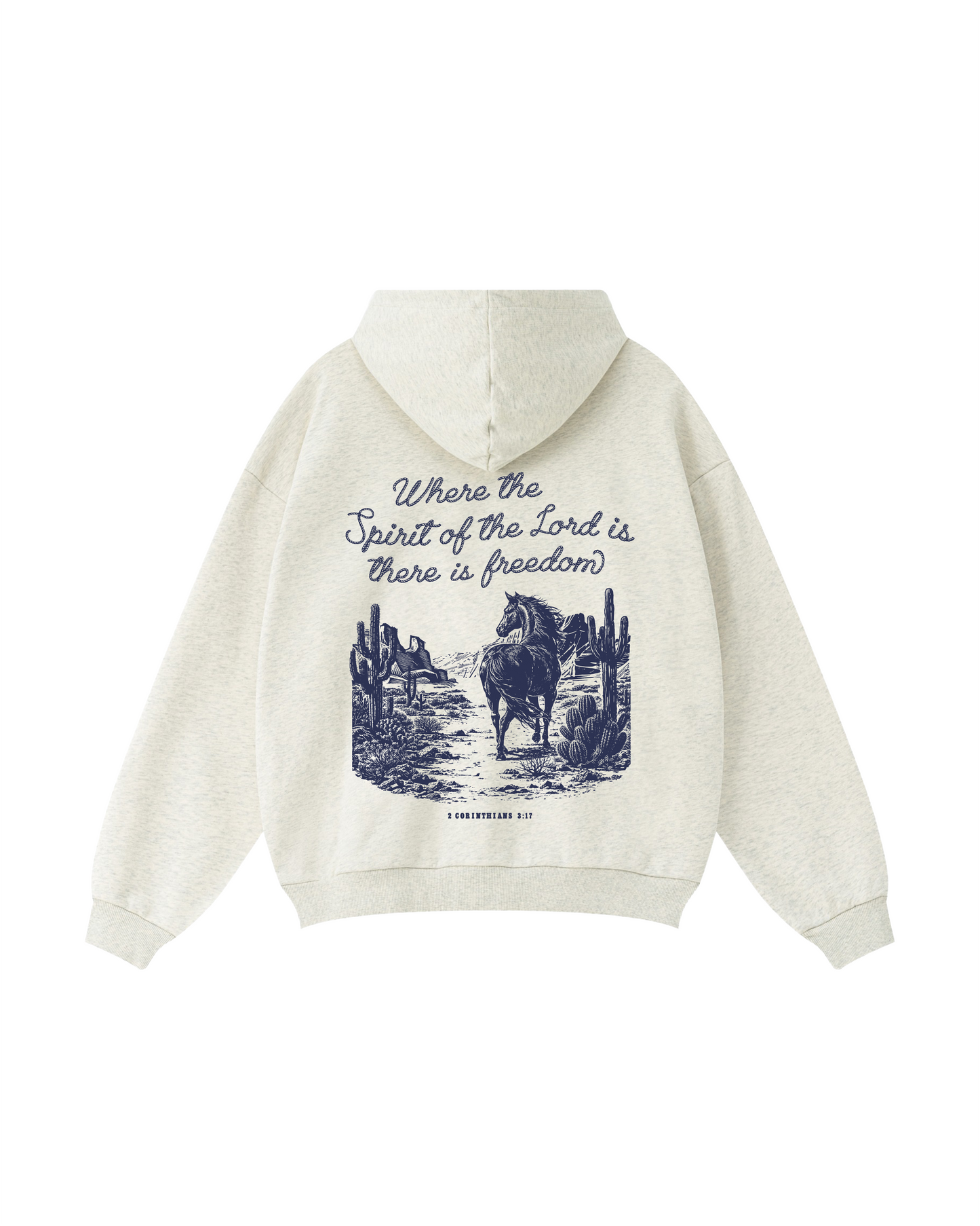 Where the Spirit of the Lord Is, There Is Freedom Hoodie