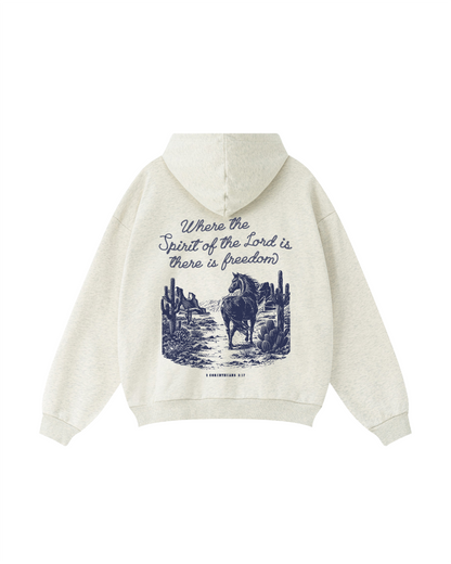 Where the Spirit of the Lord Is, There Is Freedom Hoodie