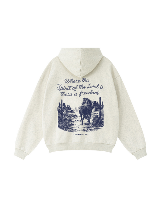 Where the Spirit of the Lord Is, There Is Freedom Hoodie