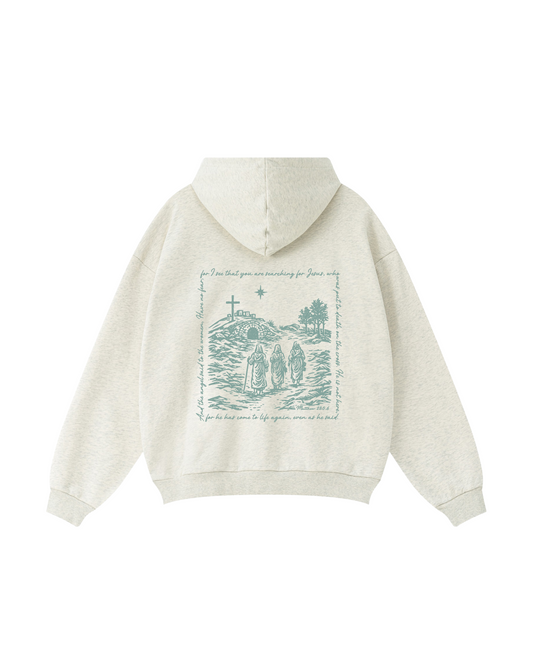 He Is Risen Matthew 28:5–6 Hoodie