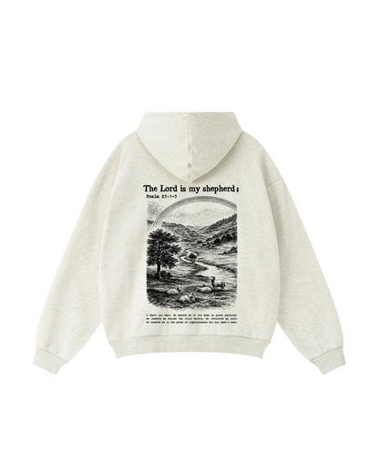 The Lord Is My Shepherd Psalm 23 Hoodie
