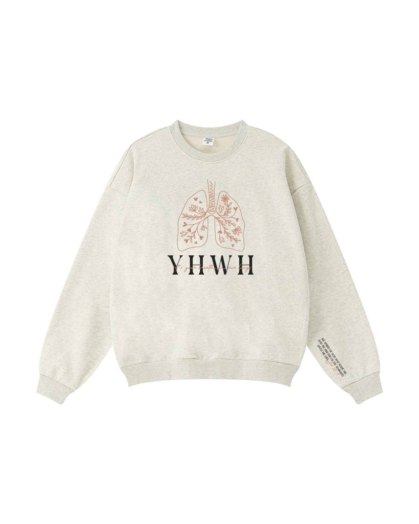 YHWH Breath of Life Crewneck