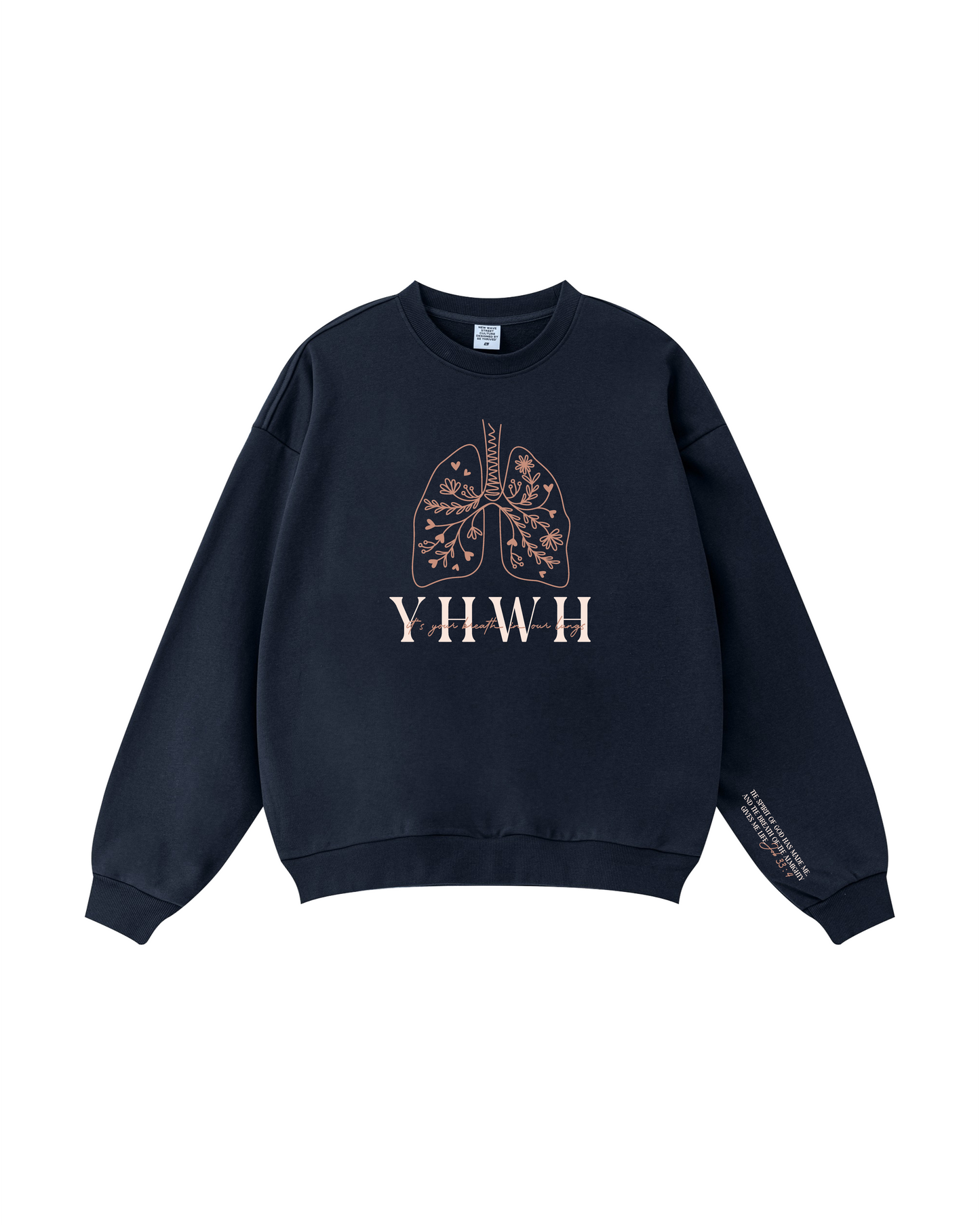 YHWH Breath of Life Crewneck