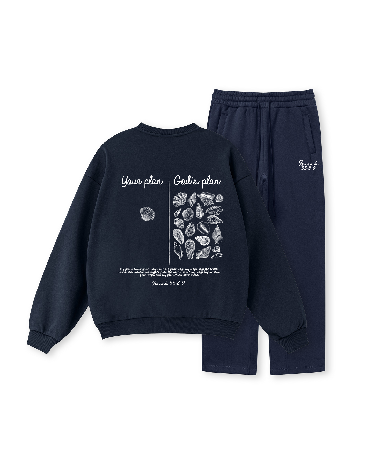 Your Plan God’s Plan Isaiah 55:8–9  Crewneck