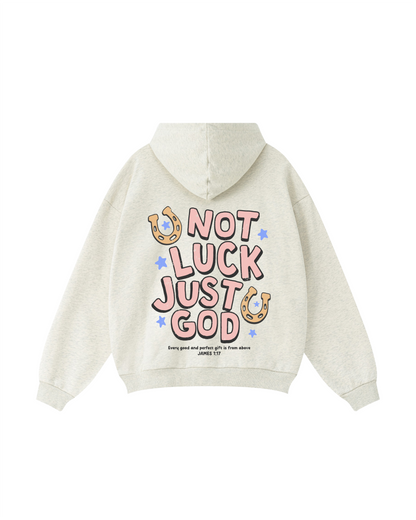 Not Luck Just God James 1:17 Hoodie