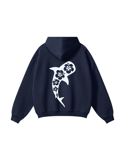Created with Wonder Floral Whale Hoodie