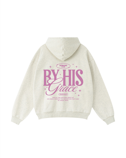 By His Grace Romans 3:24 Hoodie