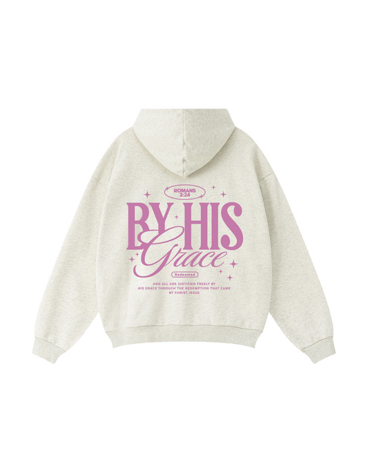 By His Grace Romans 3:24 Hoodie