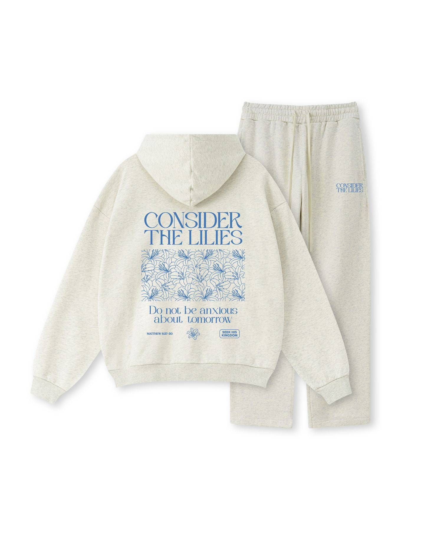 Consider the Lilies Matthew 6:27–30 Hoodie