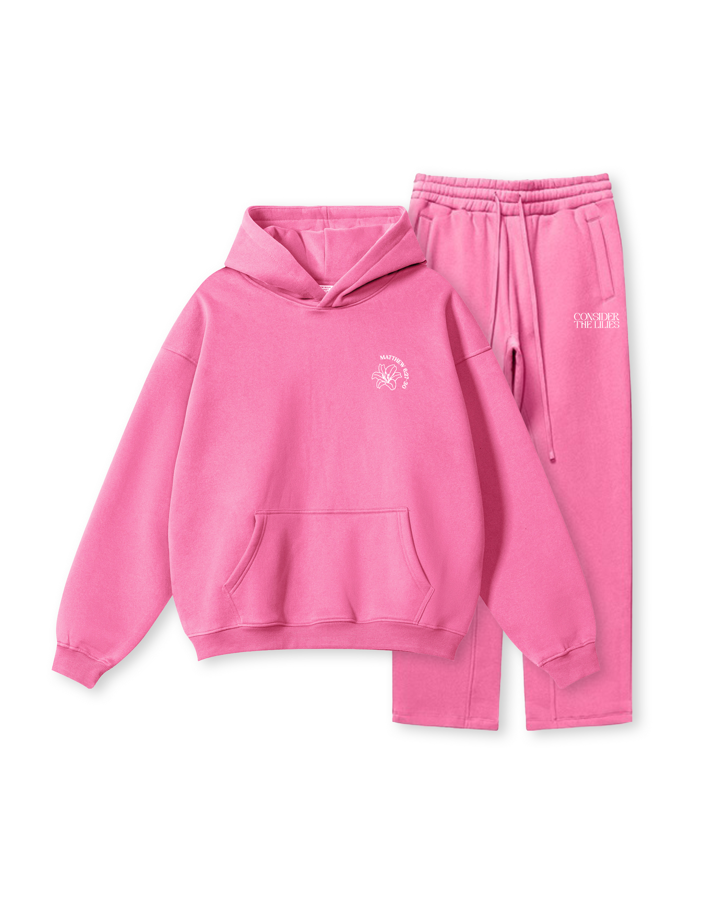Consider the Lilies Matthew 6:27–30 Hoodie