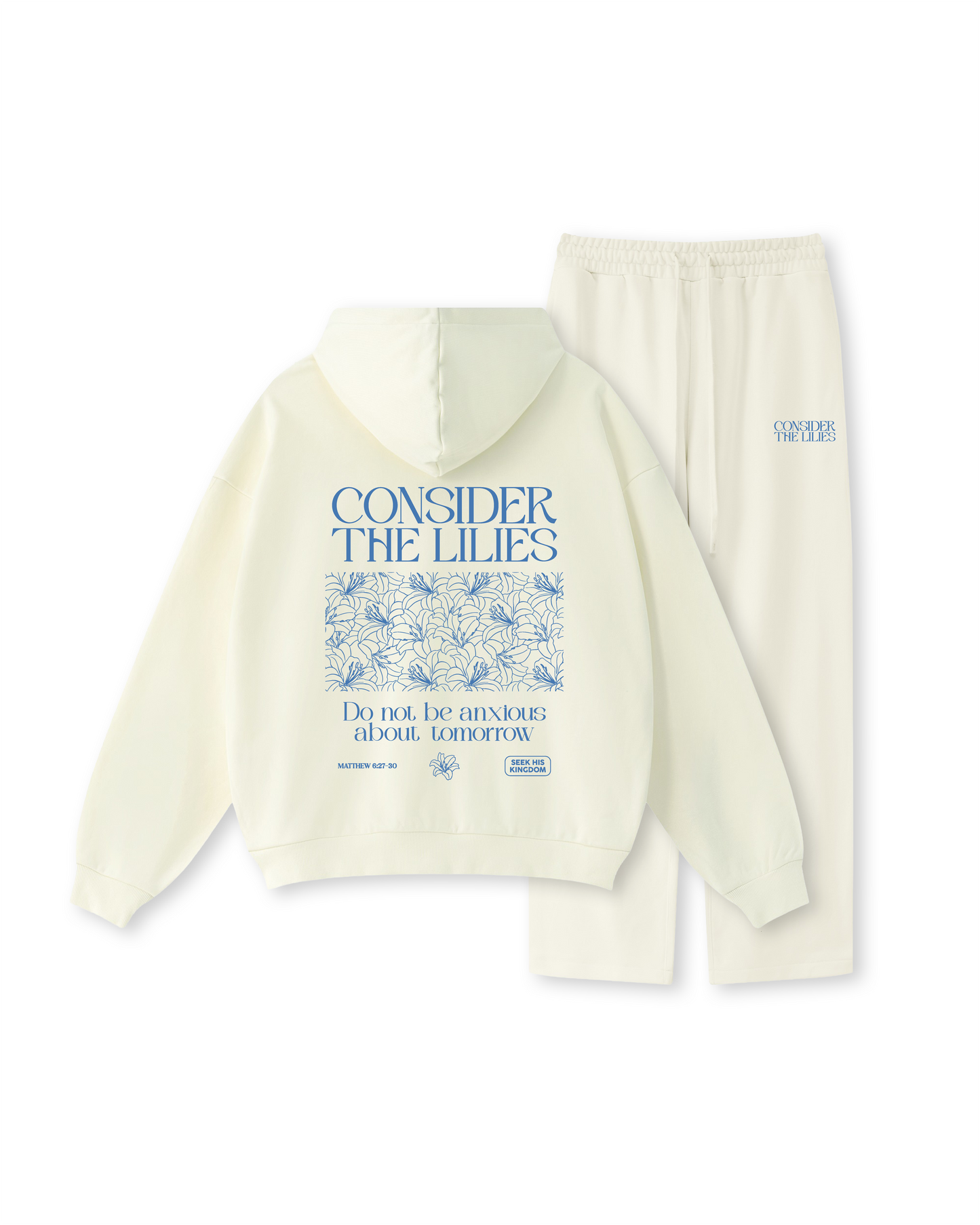 Consider the Lilies Matthew 6:27–30 Hoodie