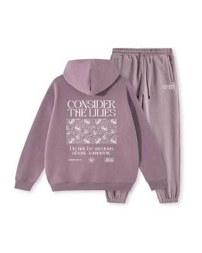 Consider the Lilies Matthew 6:27–30 Hoodie