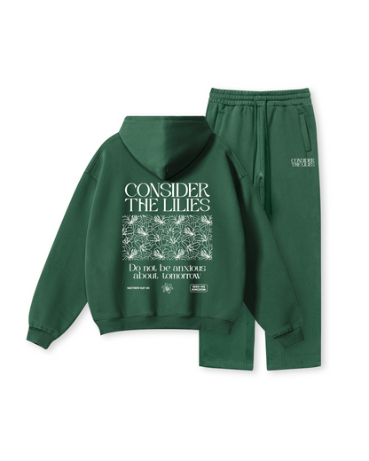 Consider the Lilies Matthew 6:27–30 Hoodie