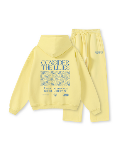 Consider the Lilies Matthew 6:27–30 Hoodie
