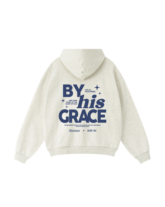 By His Grace Romans 3:23–24 Hoodie