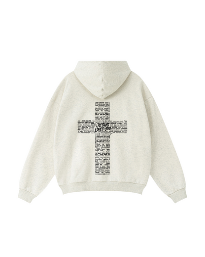 Jesus Loves You Cross Hoodie (in Every Language)