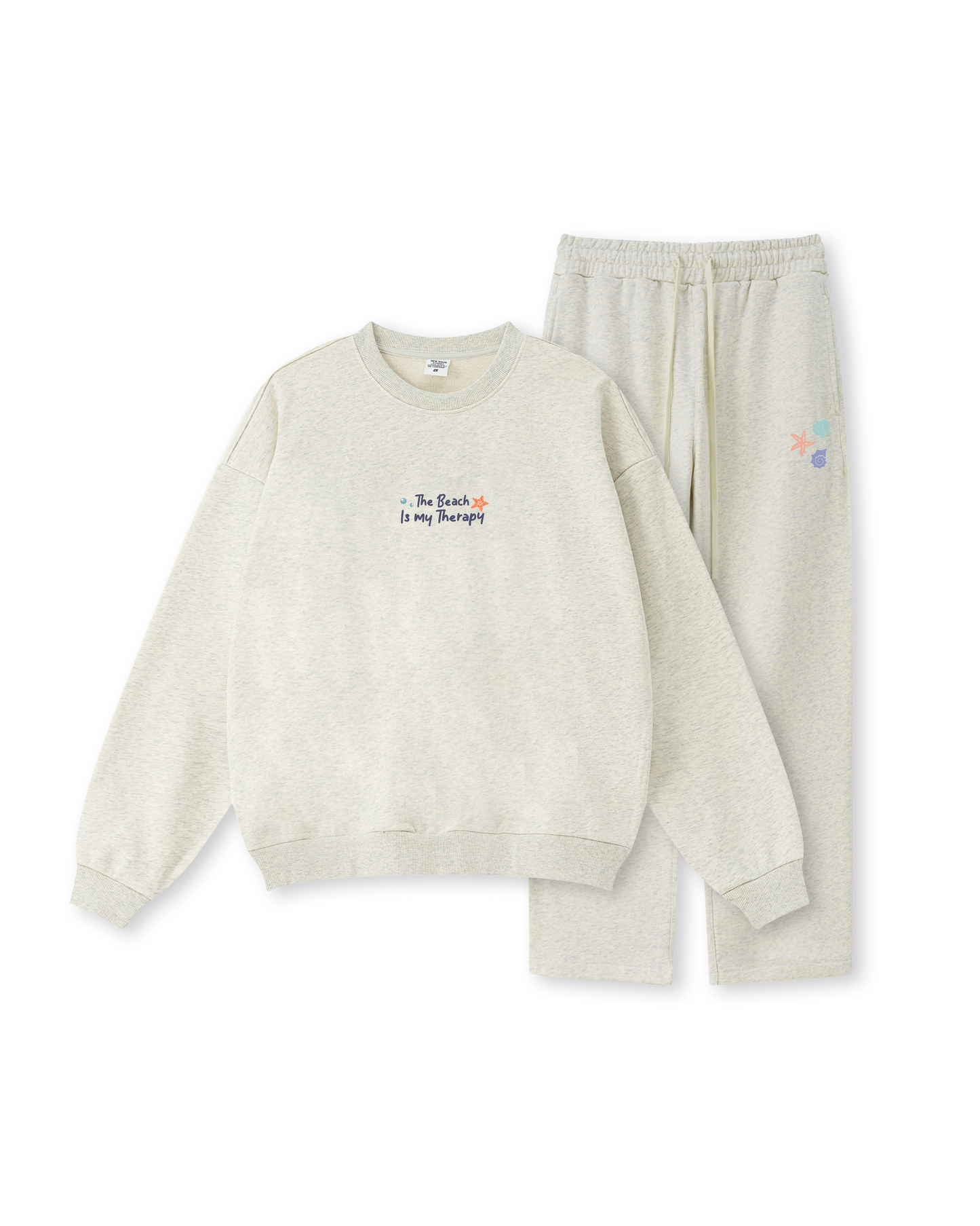 The Beach Is My Therapy Crewneck