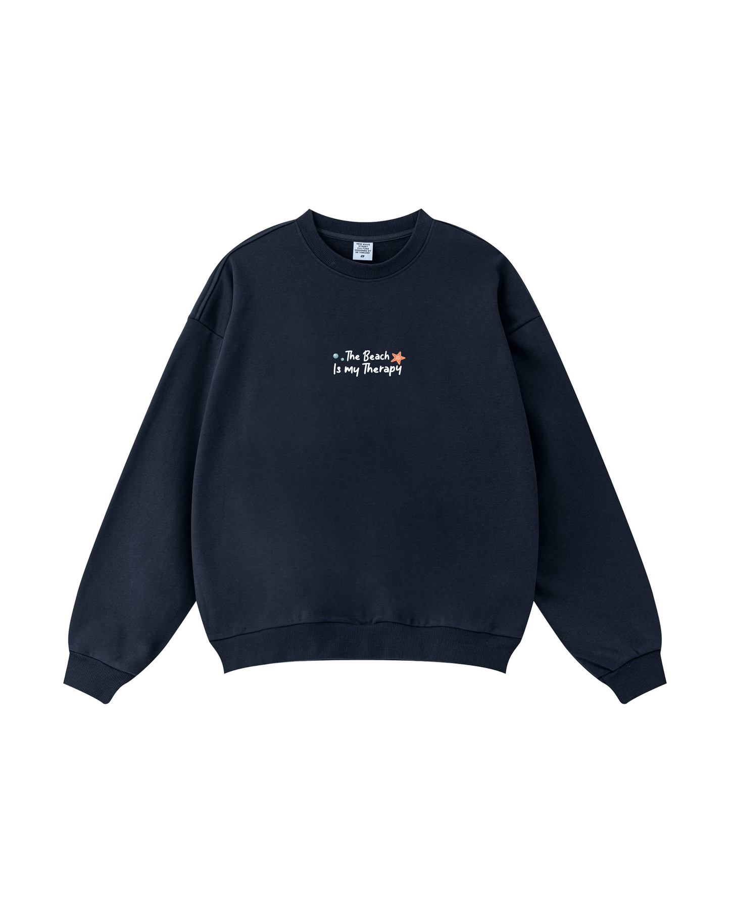 The Beach Is My Therapy Crewneck