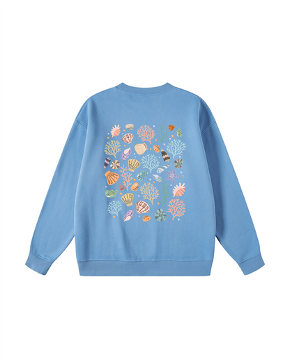 The Beach Is My Therapy Crewneck