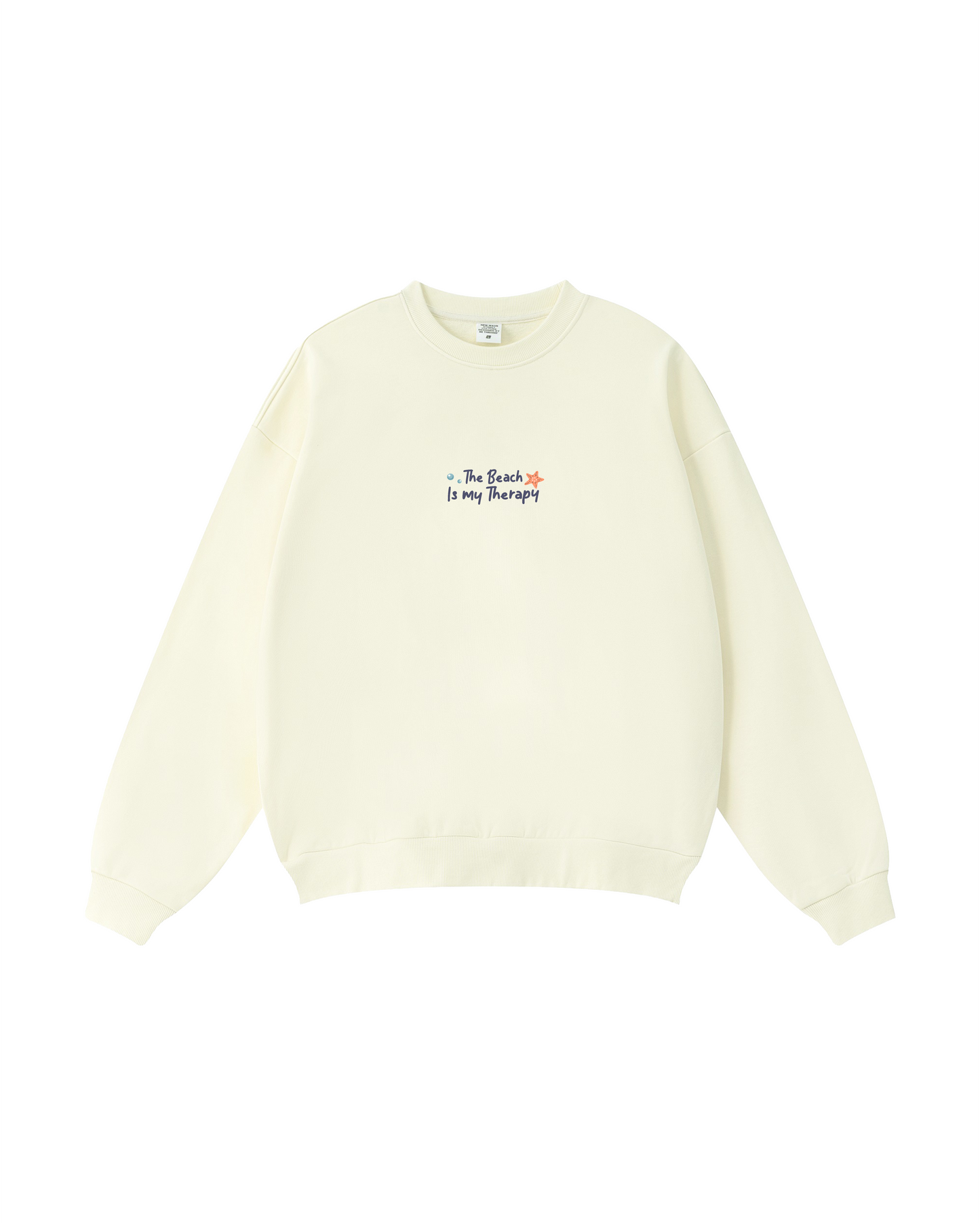 The Beach Is My Therapy Crewneck