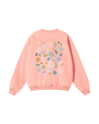 The Beach Is My Therapy Crewneck