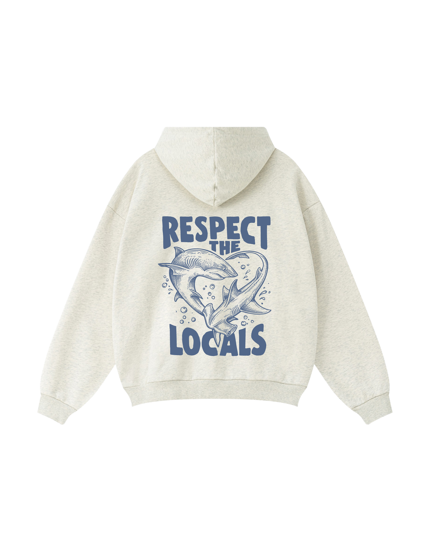 Respect the Locals Shark Hoodie