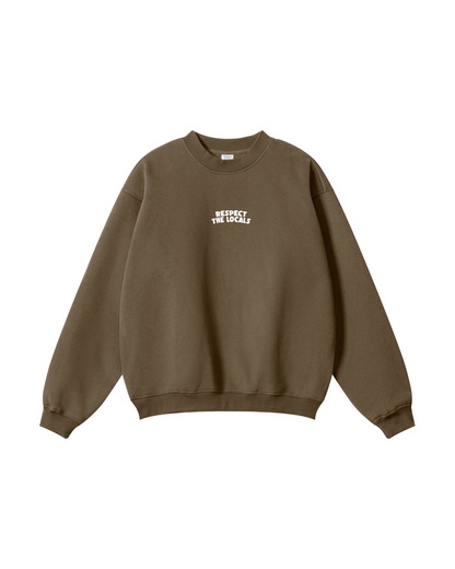 Respect the Locals Crewneck