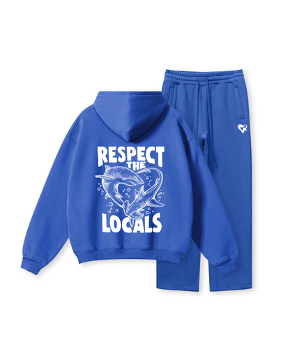 Respect the Locals Shark Hoodie
