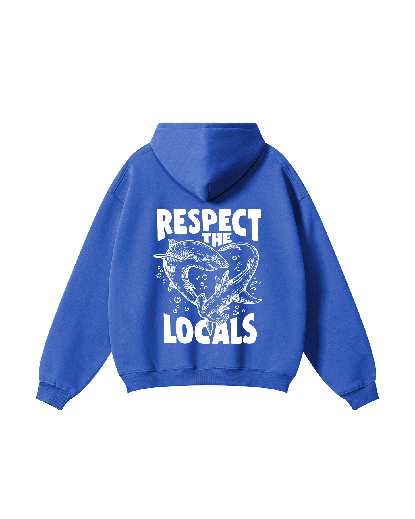 Respect the Locals Shark Hoodie